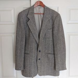 Levi's Gray Herringbone Blazer